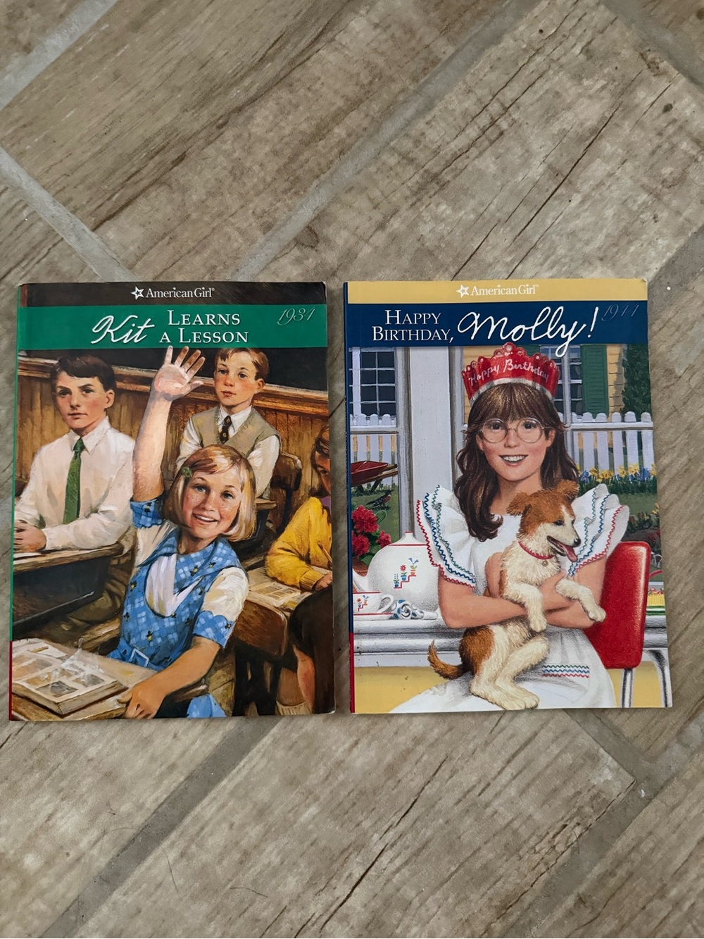 2 American Girl Doll Books